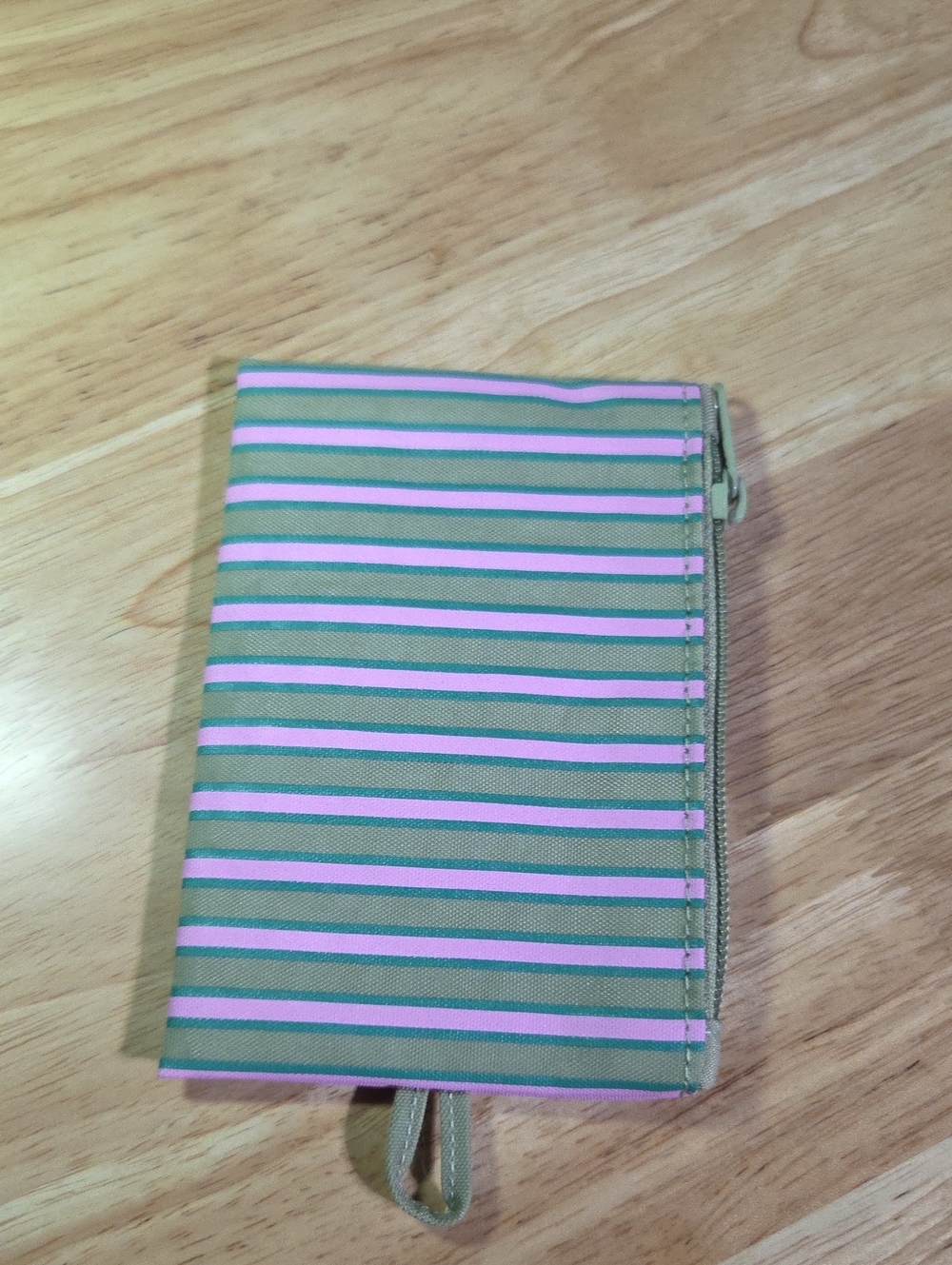 BAGGU Small Flat Pouch - Candy Shop Stripes